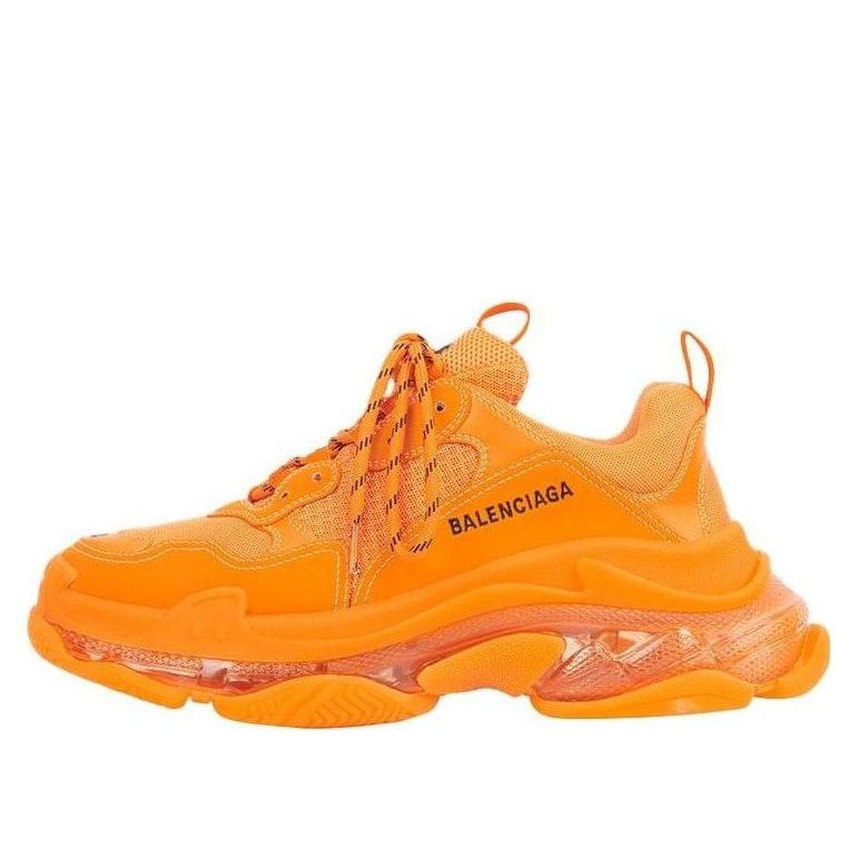 Balenciaga Triple S Clear Sole Orange