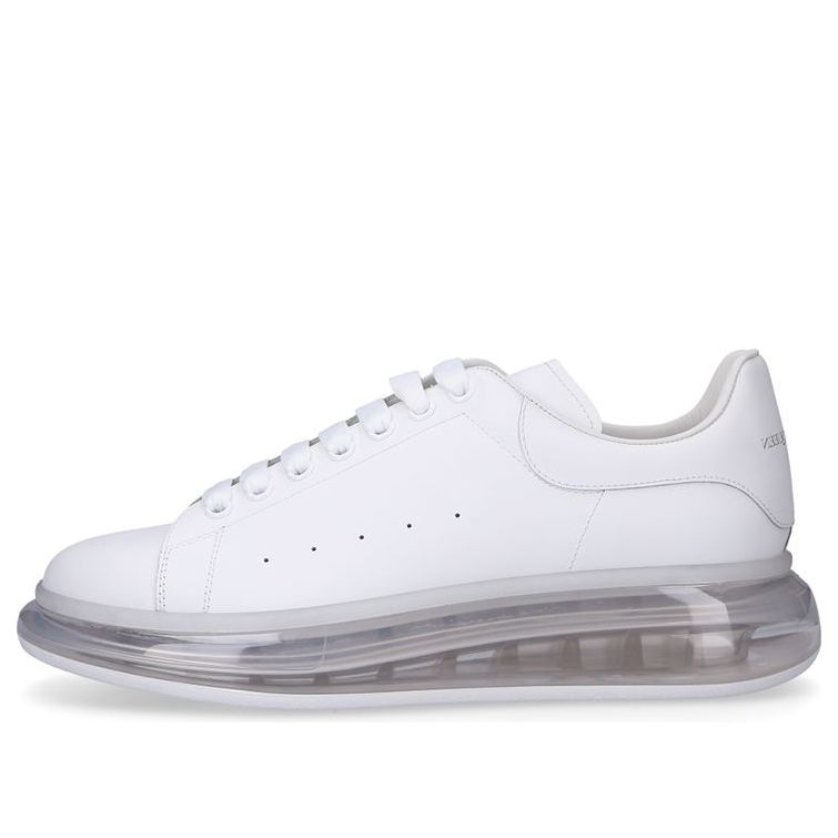Alexander McQueen Oversized White Clear Sole