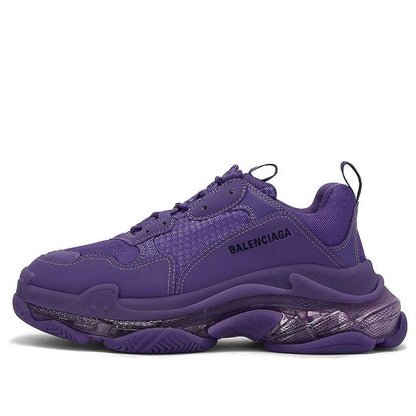 Balenciaga Triple S Clear Sole Deep Purple