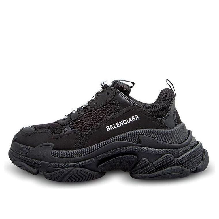Balenciaga Triple S Black White Lace (Women's)