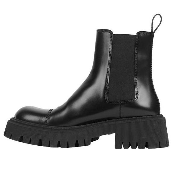 Balenciaga Tractor 20mm Boot Black