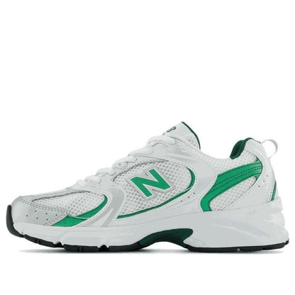 New Balance 530 White Nightwatch Green