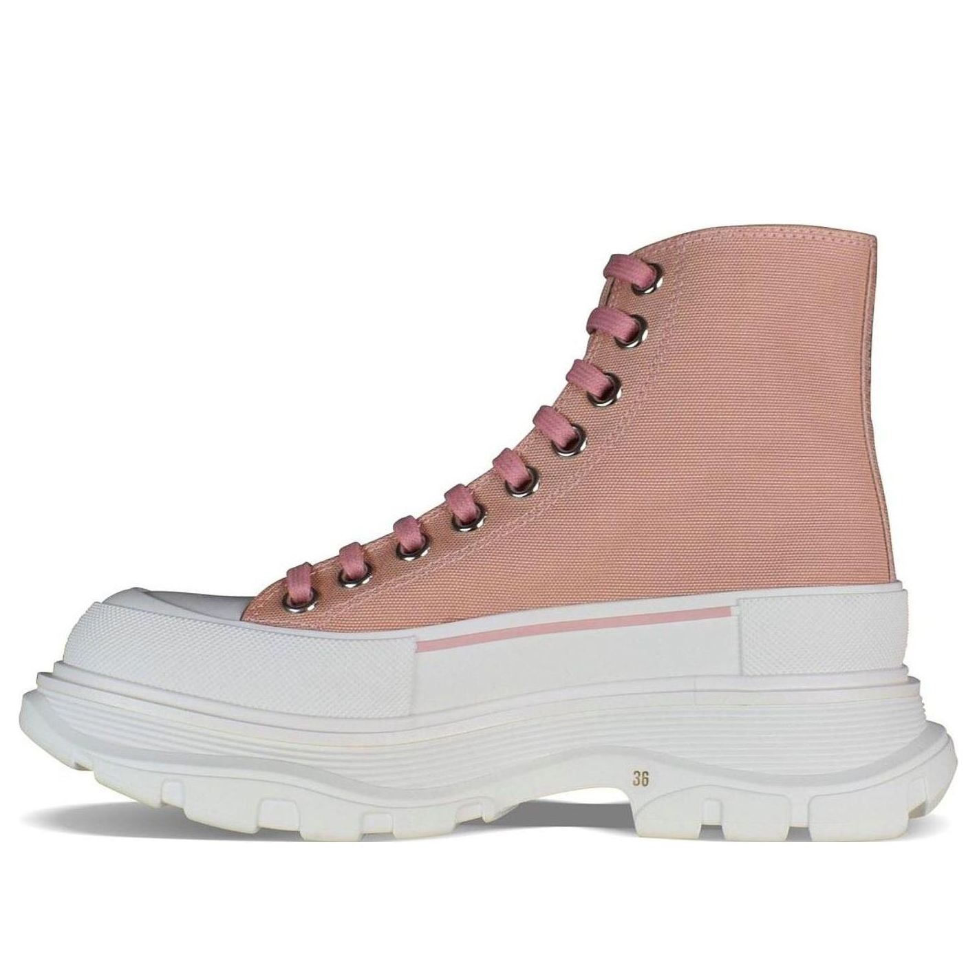 Alexander McQueen Tread Slick Boot Magnolia White (Women's)