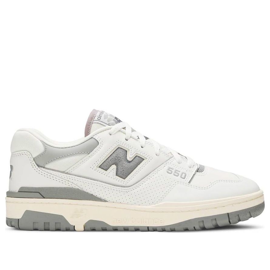 スニーカー New Balance 550 Aime Leon Dore White Grey New Balance 550 Aime Leon Dore White Grey Men's - BB550ALE - US