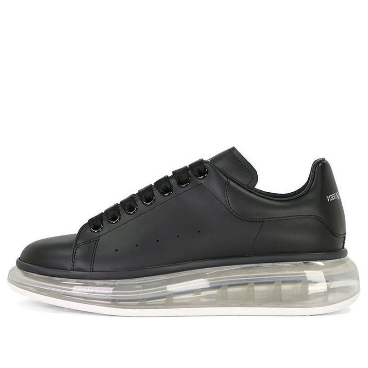 Alexander McQueen Oversized Black Clear Sole