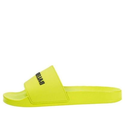 Balenciaga Pool Slide Lime