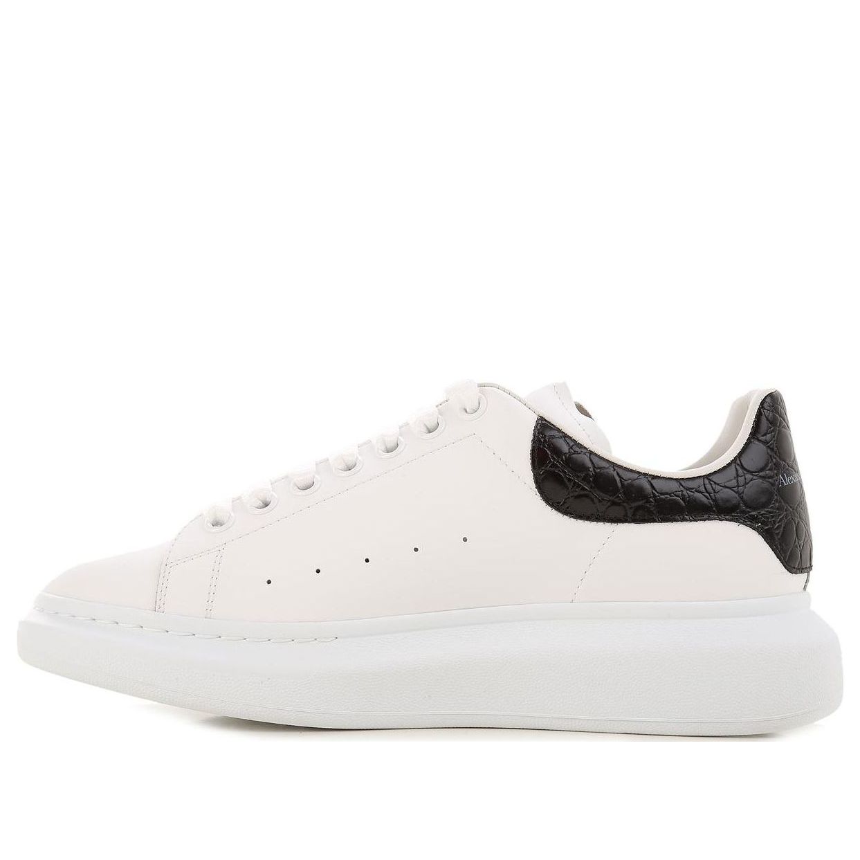 Alexander McQueen Oversized Black Crocodile