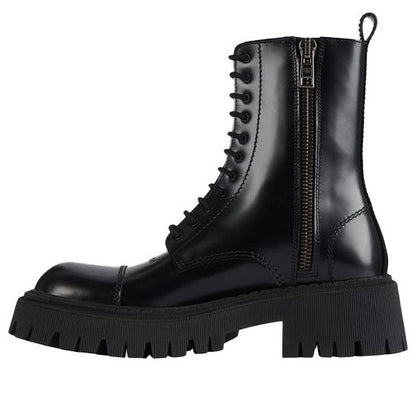 Balenciaga Tractor 20mm Zip Up Boot Black
