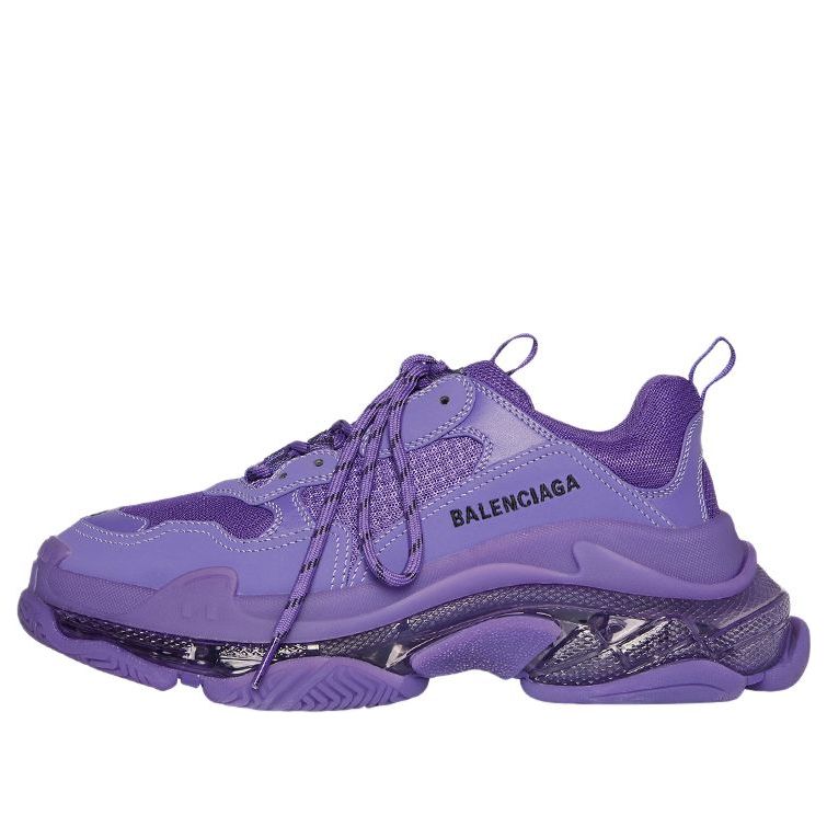 Balenciaga Triple S Clear Sole Deep Purple (Women's)