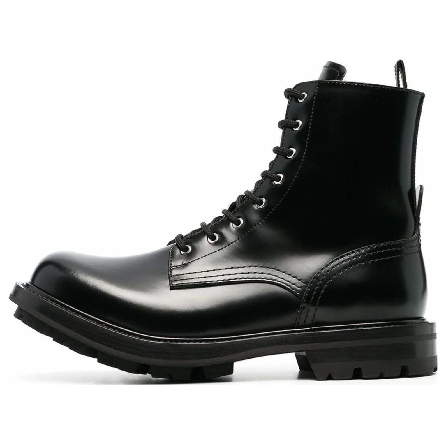 Alexander McQueen Worker Boot Black