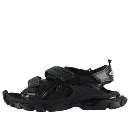 Balenciaga Track Sandal Black