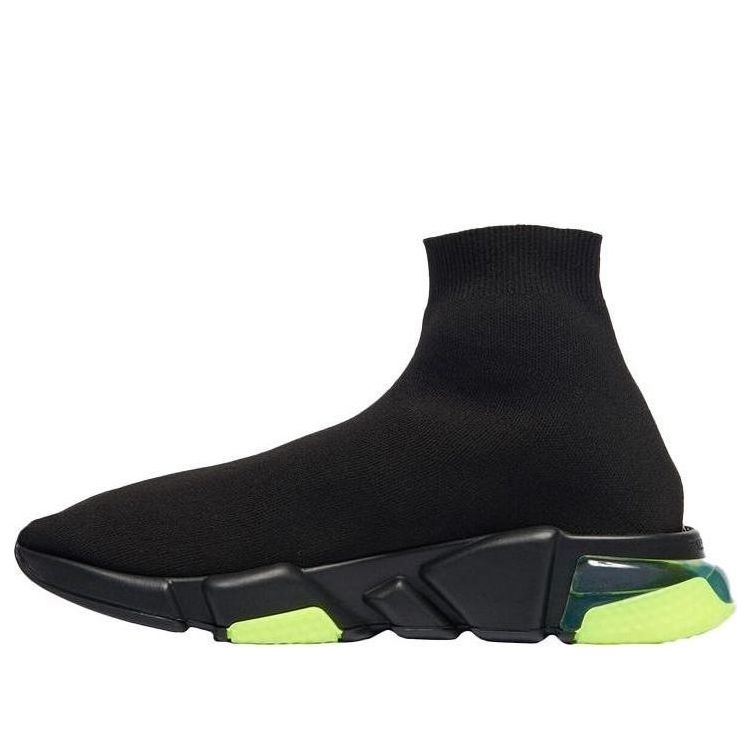 Balenciaga Speed Clear Sole Yellow Fluo