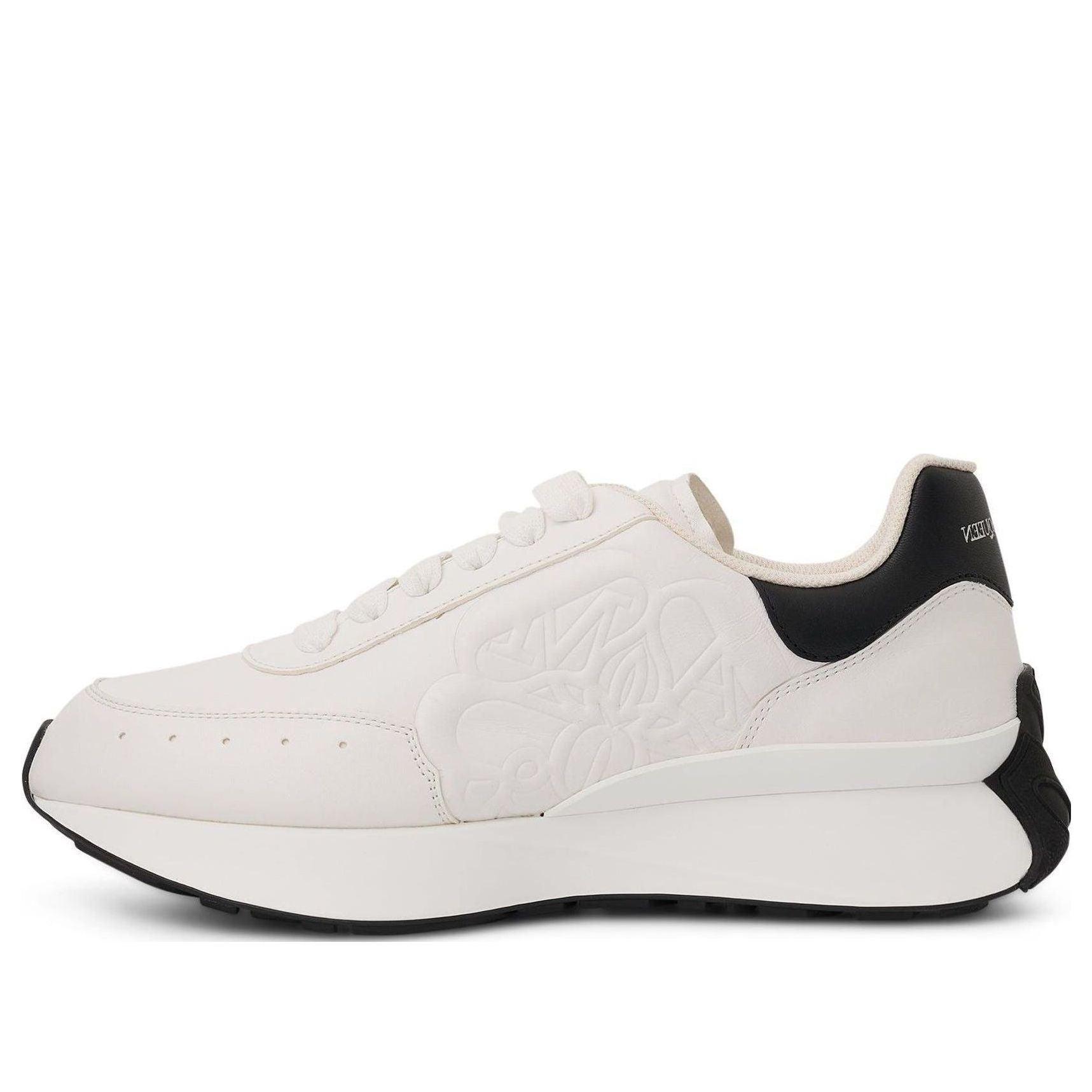 Alexander McQueen Sprint Runner White Black