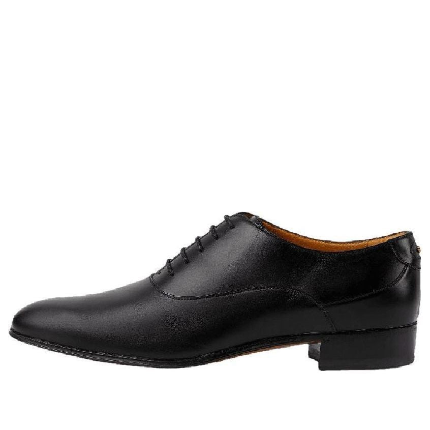 Gucci Lace-up Shoe With Double G Black
