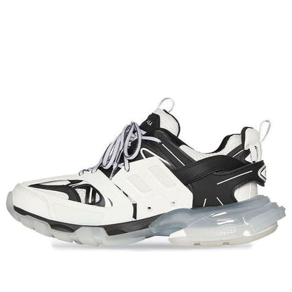 Balenciaga Track Clear Sole White Black