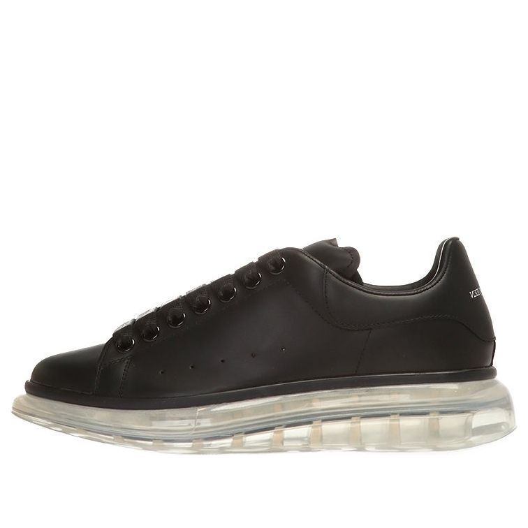 Alexander McQueen Oversized Black Clear Sole (Women's)