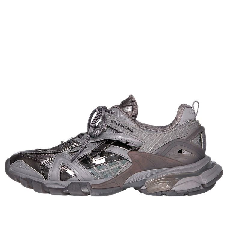Balenciaga Track.2 Clear Sole Grey