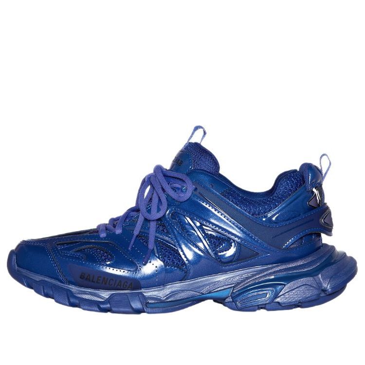Balenciaga Track Metallic Indigo