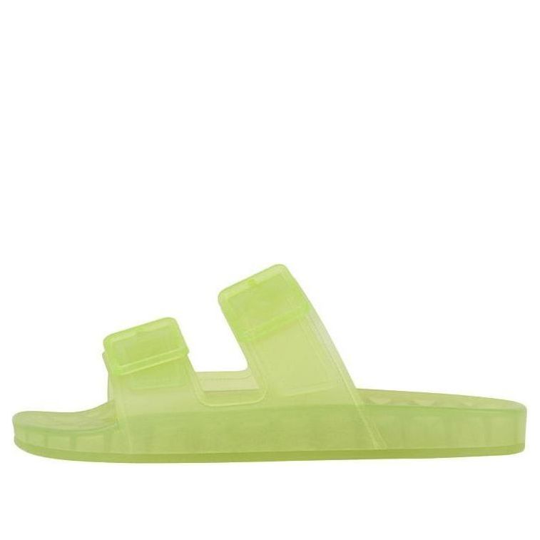 Balenciaga Mallorca Sandal Clear Neon Yellow (Women's)