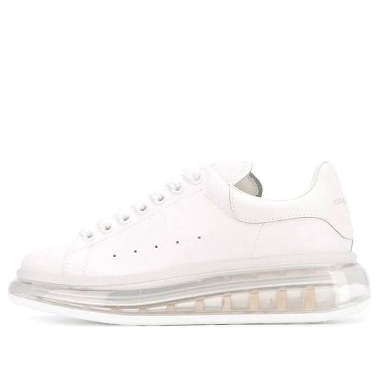 Alexander McQueen Oversized Clear Sole White (Women's)