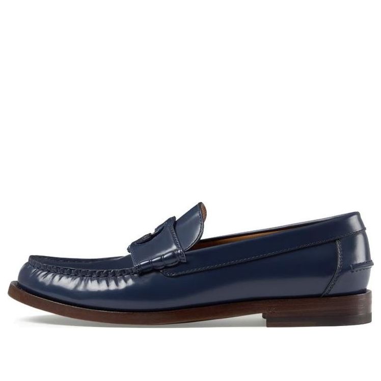 Gucci Interlocking G Loafers Blue