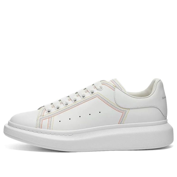 Alexander McQueen Oversized Embroidered White Multi