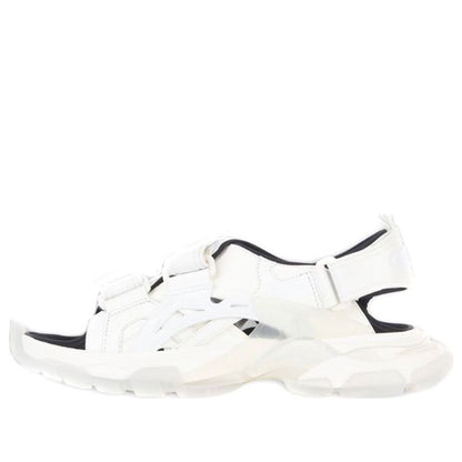 Balenciaga Track Sandal Clear Sole White Black (Women's)
