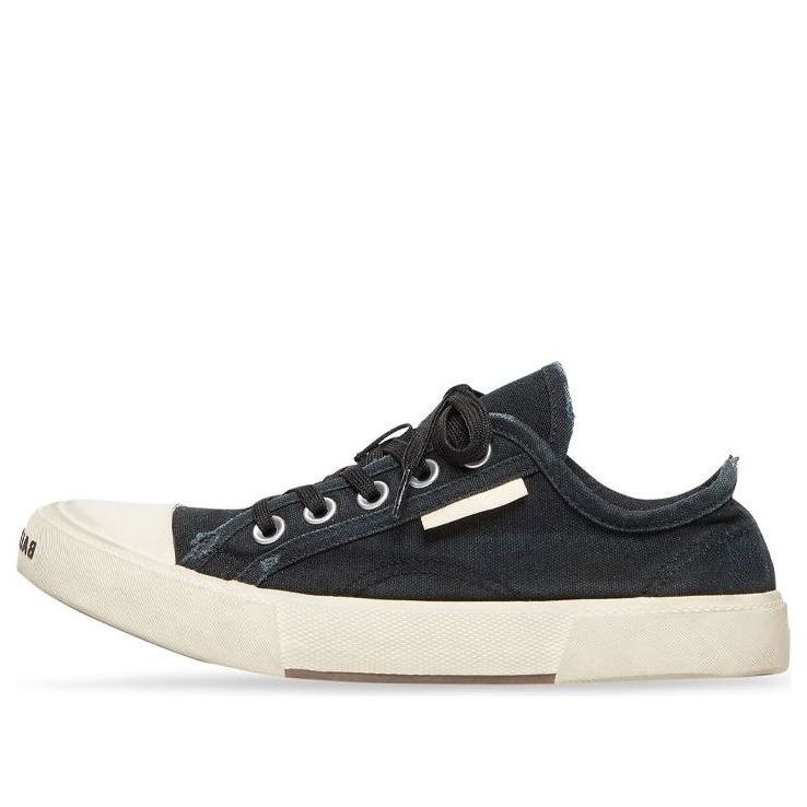 Balenciaga Paris Low Top Black White