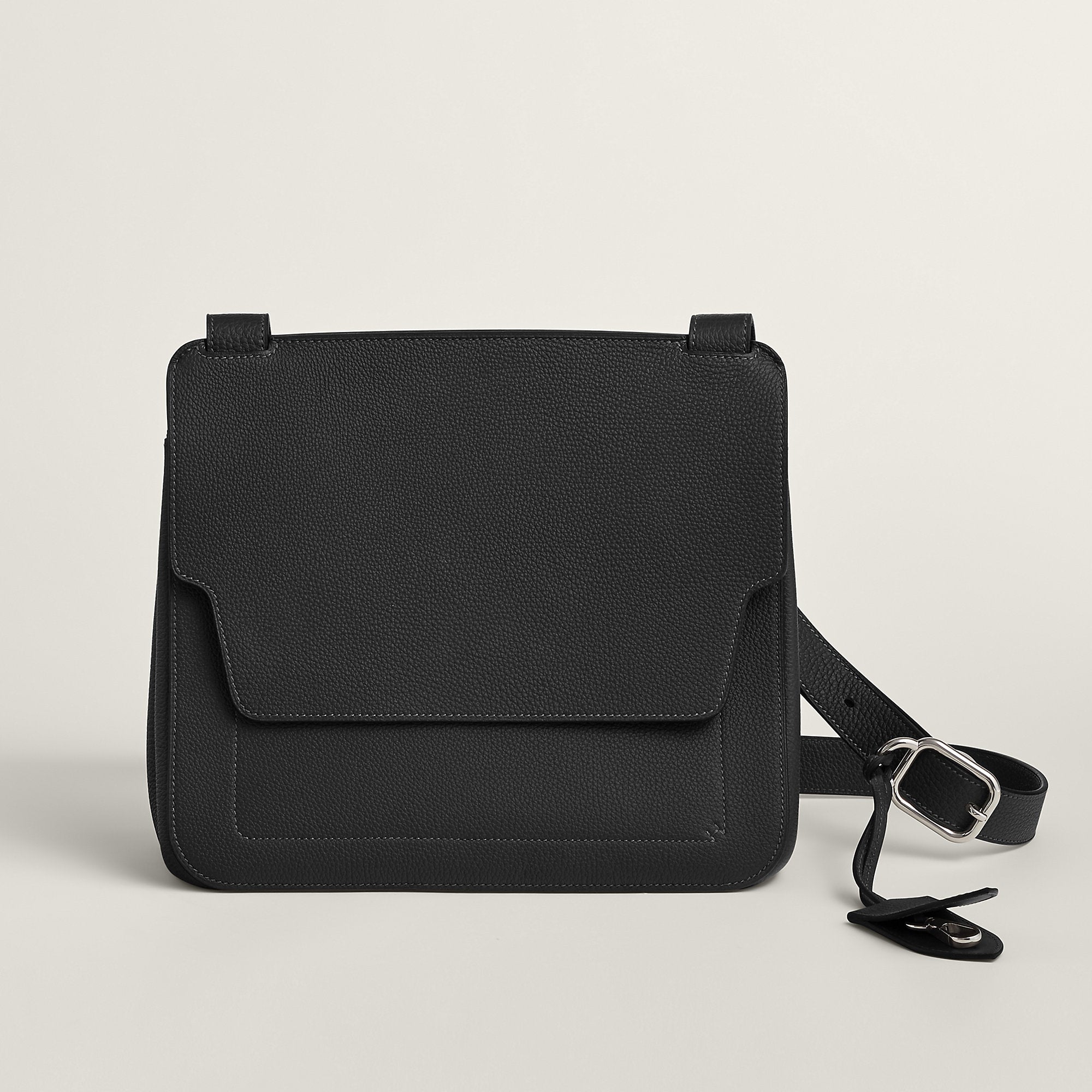  Hermes Mali Selle Pm Messenger Bag Fauve