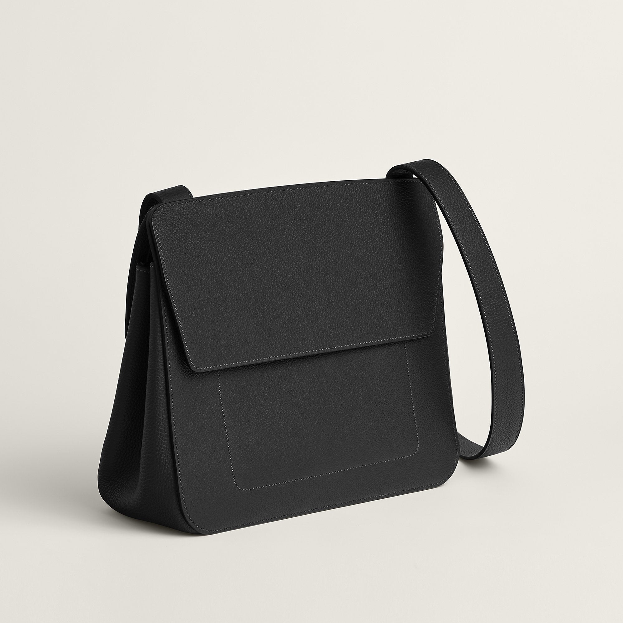  Hermes Mali Selle Pm Messenger Bag Fauve
