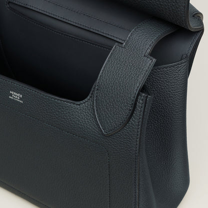  Hermes Mali Selle Pm Messenger Bag Noir