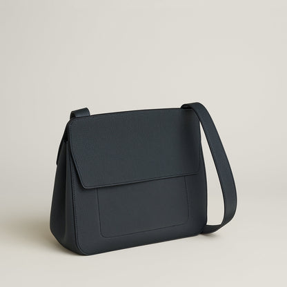  Hermes Mali Selle Pm Messenger Bag Noir