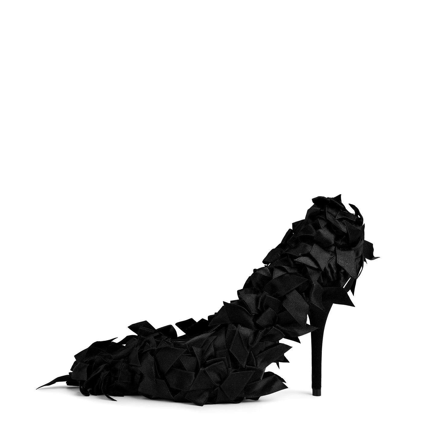  Marie Antoinette High Heels Black 1000