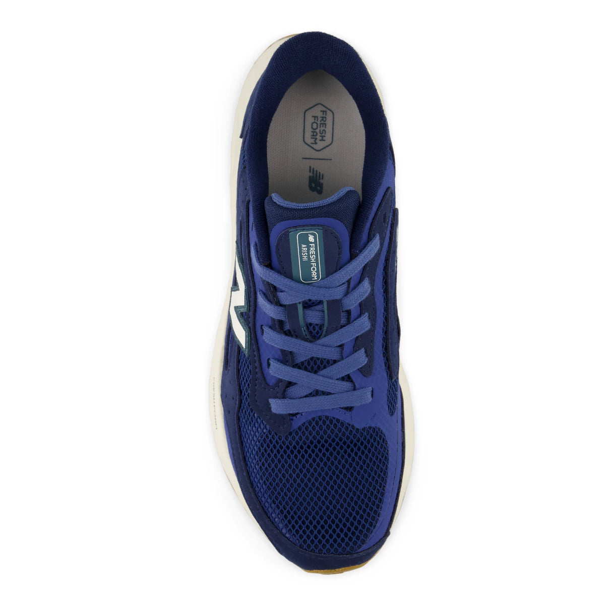 New Balance Fresh Foam Arishi V4 Tiralux Magic Blue with Nb Navy and Sea Salt