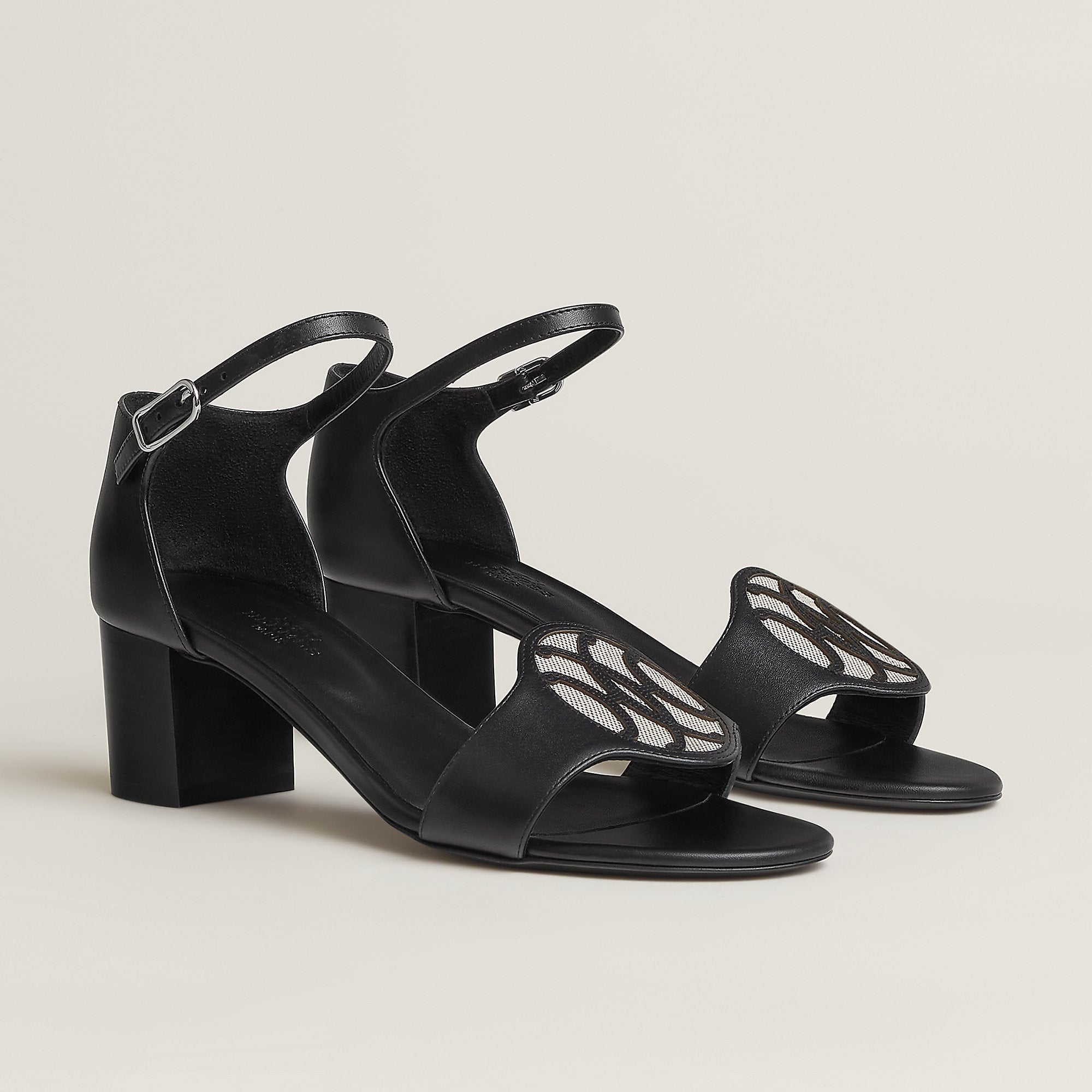  Hermes Marquise 50 Sandal Noir