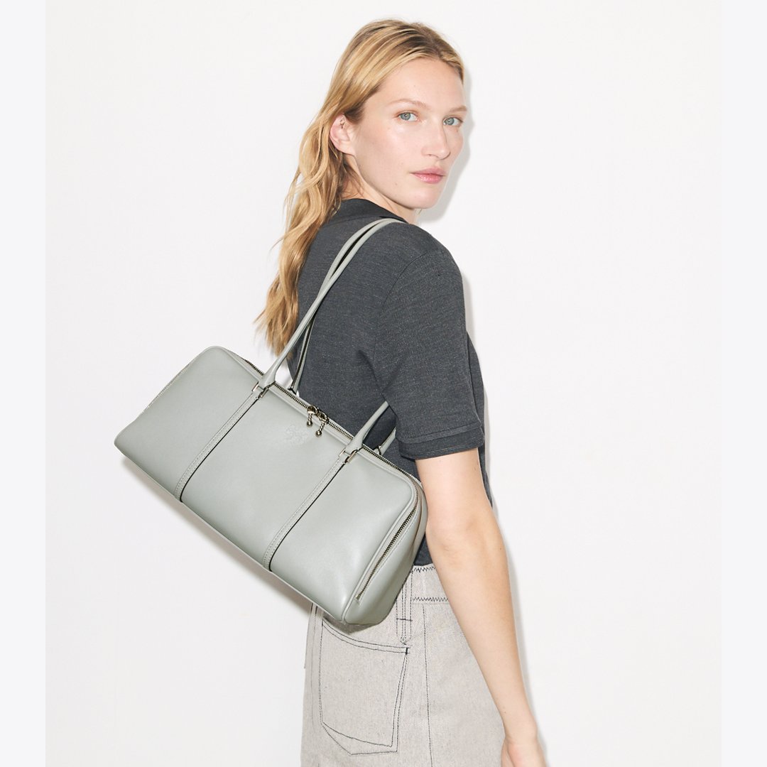 Tory Burch Marshmallow Satchel Loutre