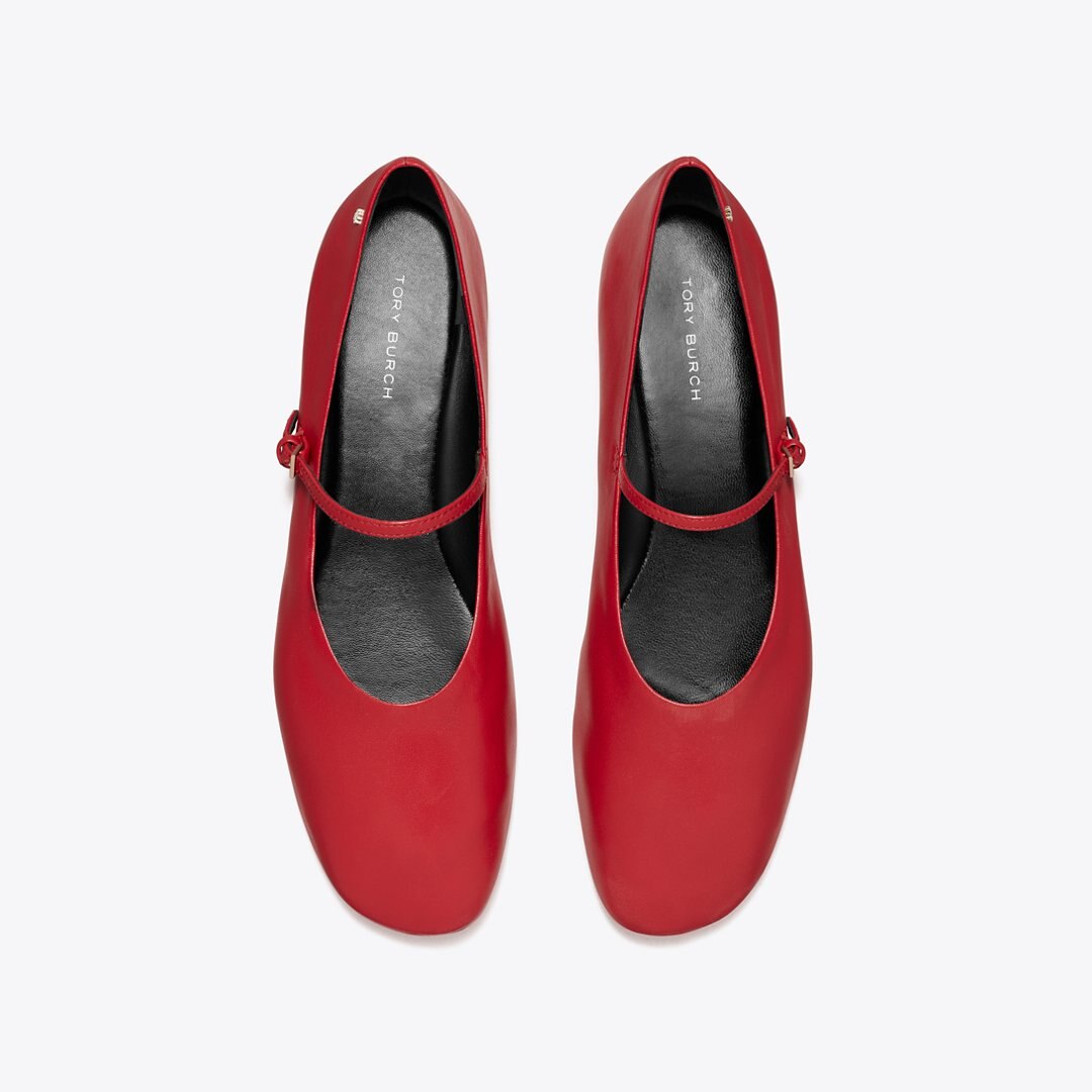 Tory Burch Mary Jane Ballet TORY RED