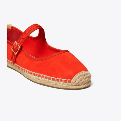 Tory Burch Mary Jane Espadrille BLAZING RED / BLAZING RED / NATURAL