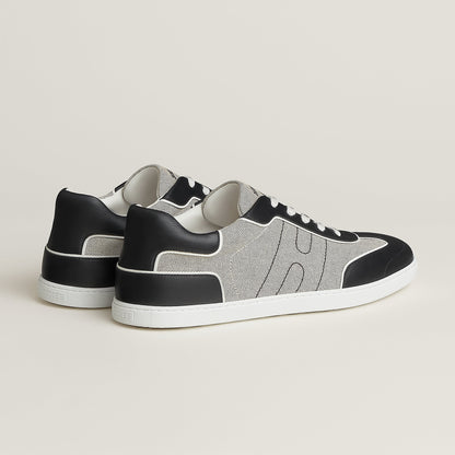  Hermes Match Sneaker Prunoir