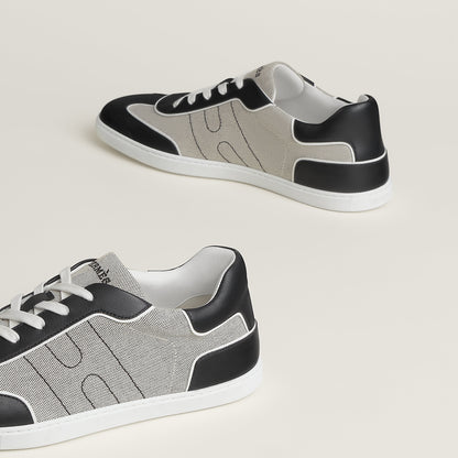  Hermes Match Sneaker Prunoir