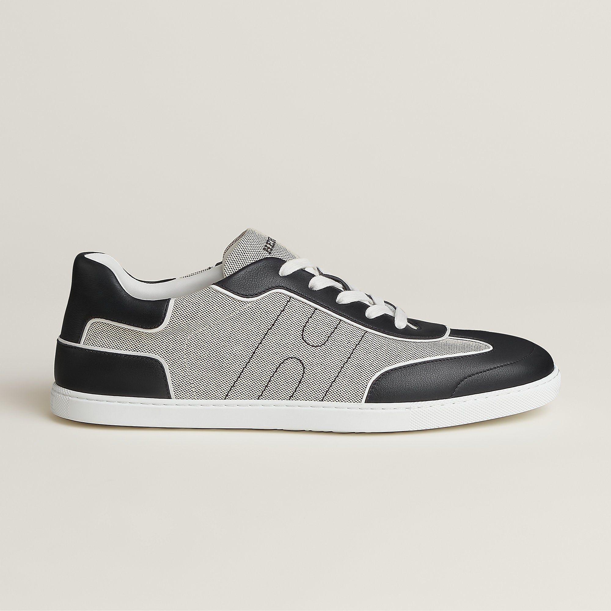  Hermes Match Sneaker Prunoir