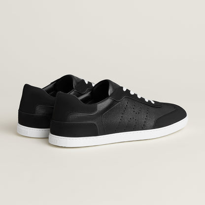  Hermes Match Sneaker Prunoir