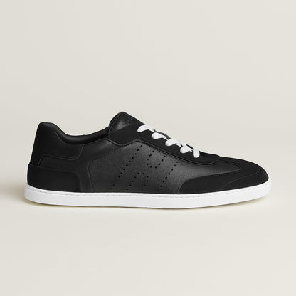  Hermes Match Sneaker Prunoir