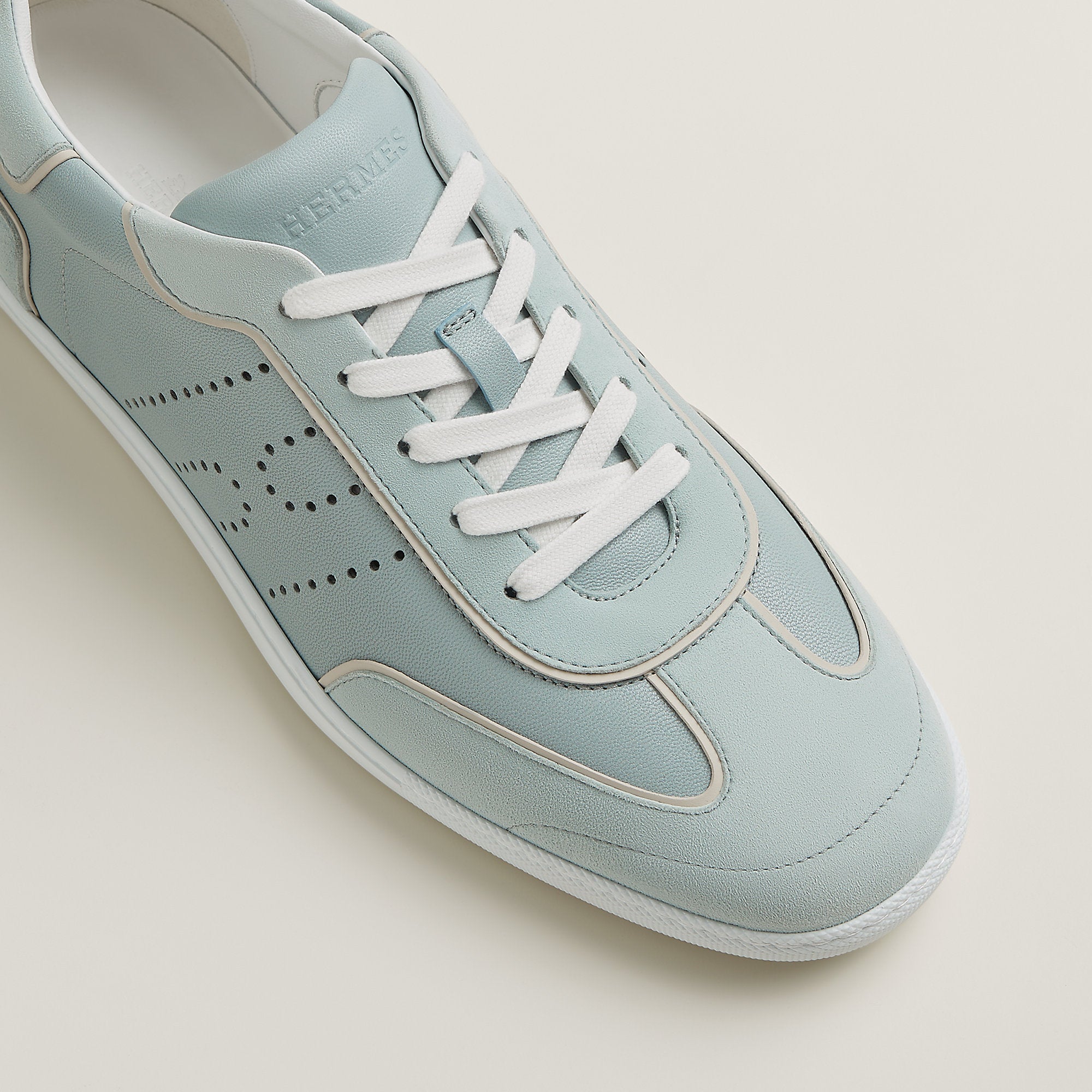  Hermes Match Sneaker Prunoir