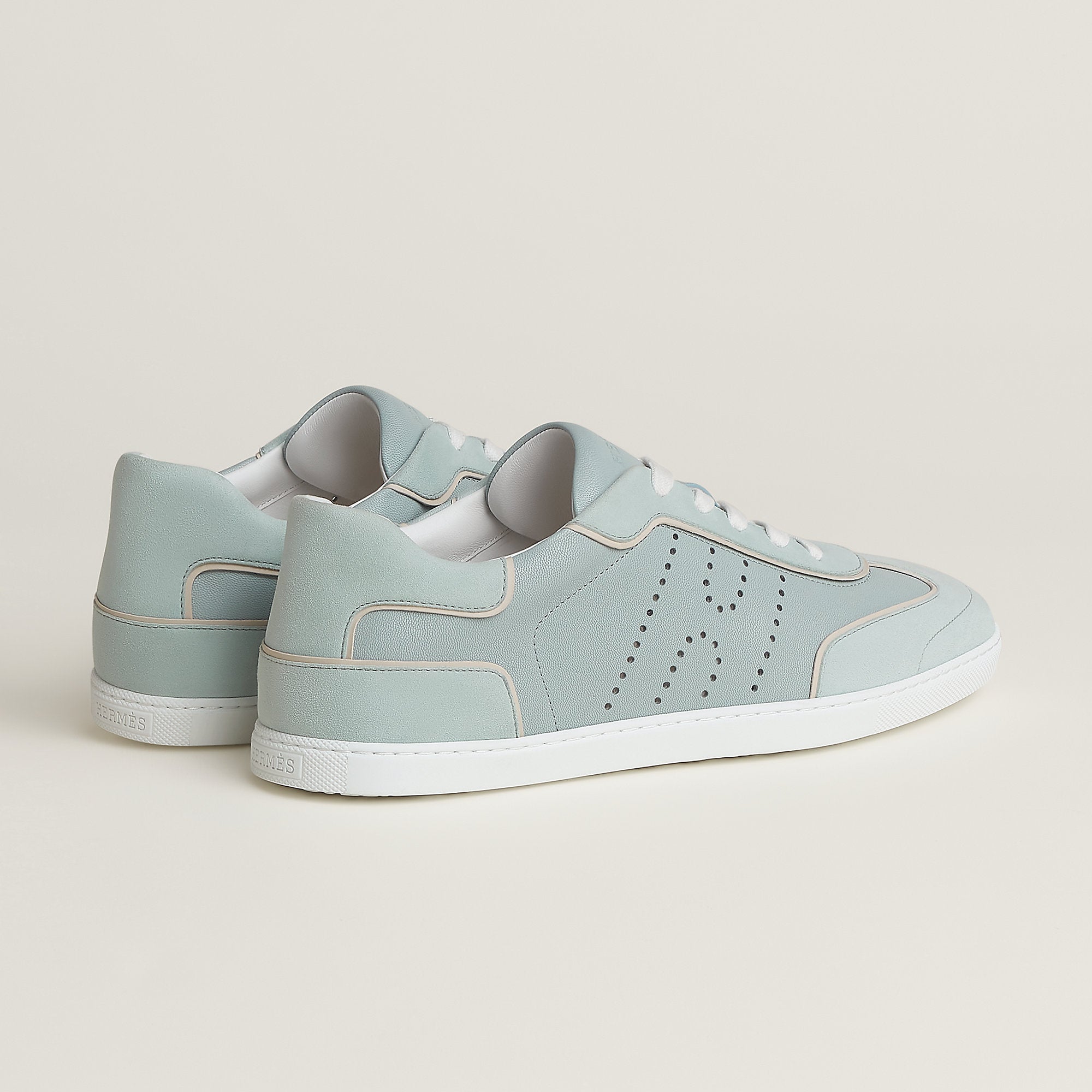  Hermes Match Sneaker Prunoir