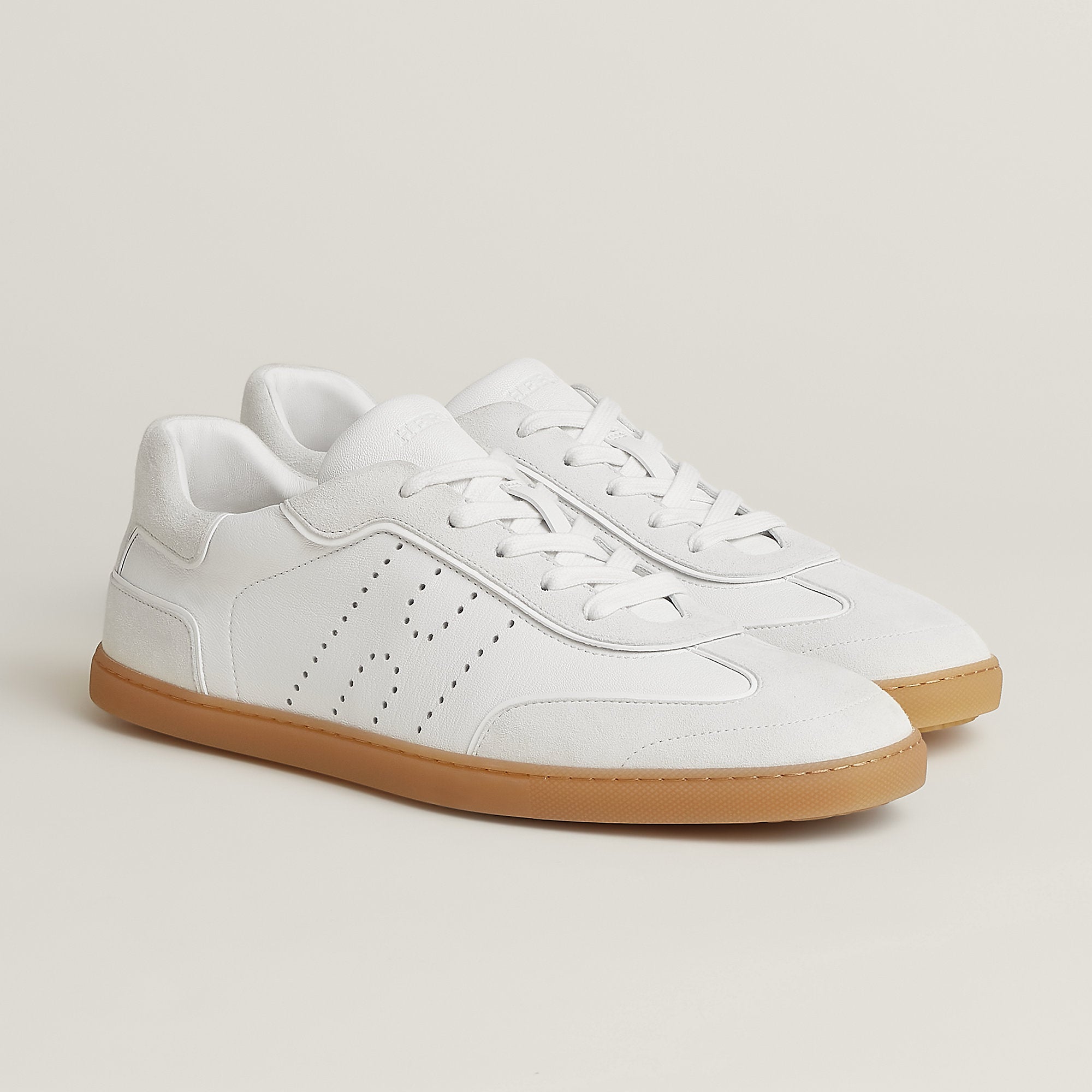  Hermes Match Sneaker Blanc