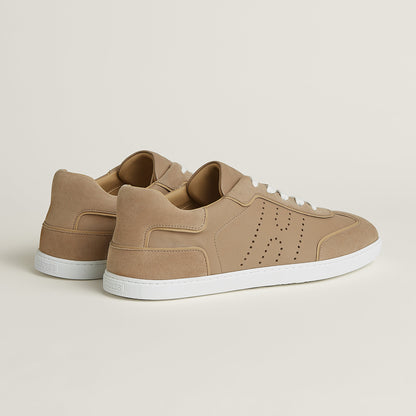  Hermes Match Sneaker Prunoir