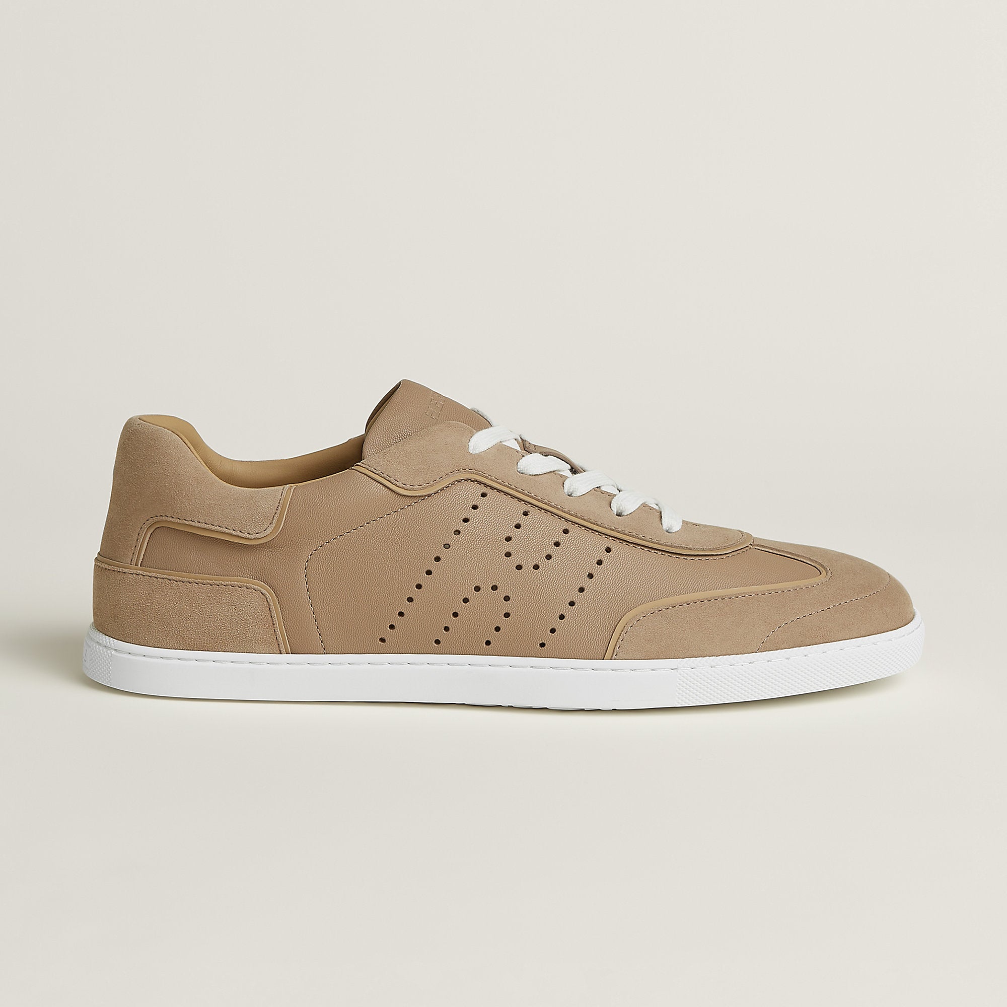  Hermes Match Sneaker Prunoir