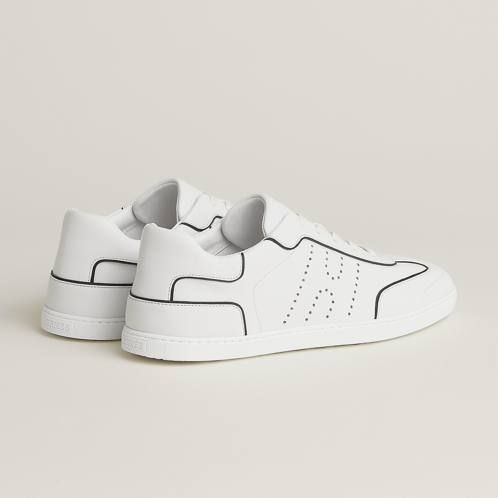  Hermes Match Sneaker Prunoir