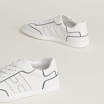  Hermes Match Sneaker Prunoir